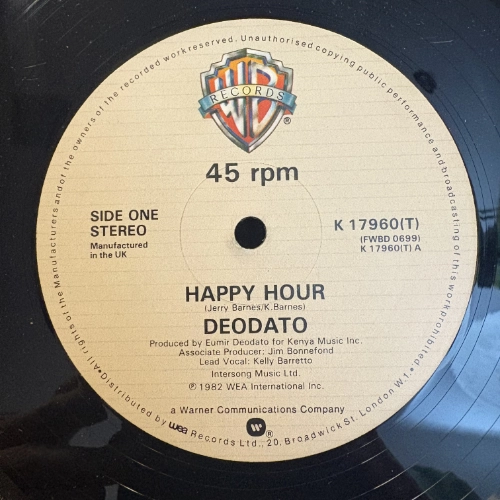 Happy Hour / Sweet Magic / Night Cruiser - Deodato