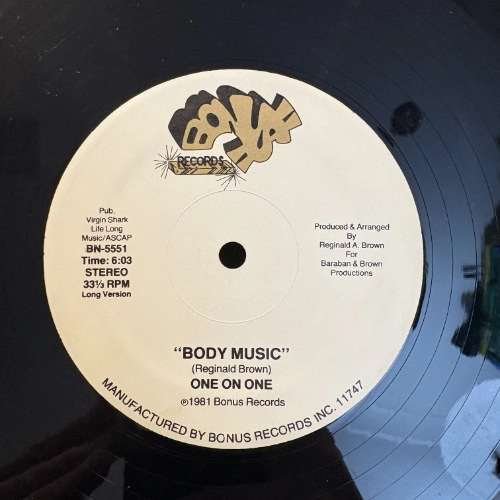 Body Music - One On One