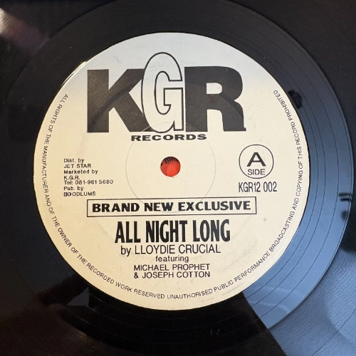 All Night Long (Remix) - Lloydie Crucial Featuring Michael Prophet & Joseph Cotton