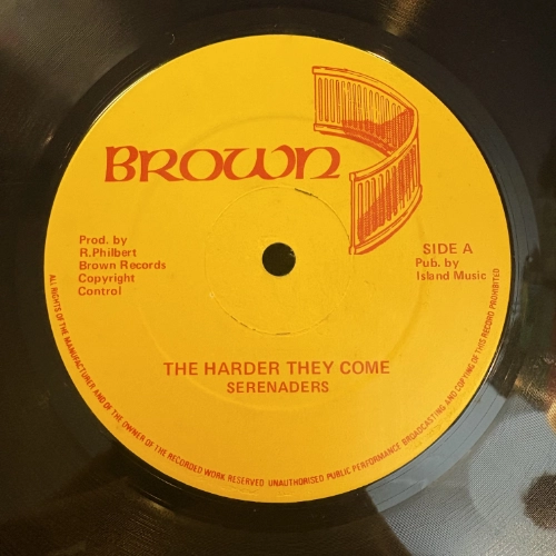 This Is A Letter / The Harder They Come - Serenaders