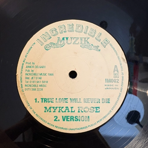 True Love Will Never Die - Mykal Rose