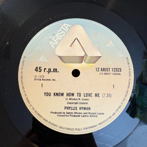 You Know How To Love Me - Phyllis Hyman